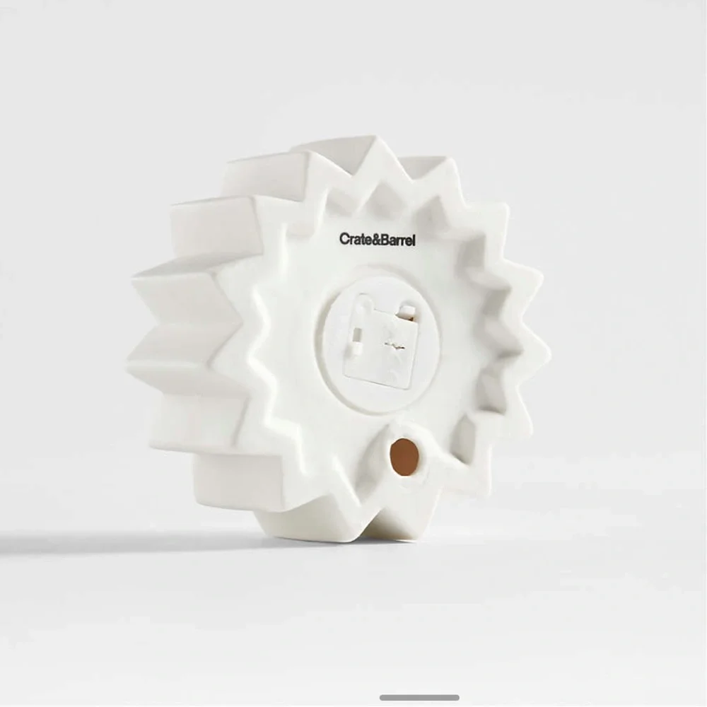 Crate&Barrel Small White Light Up Snowflake